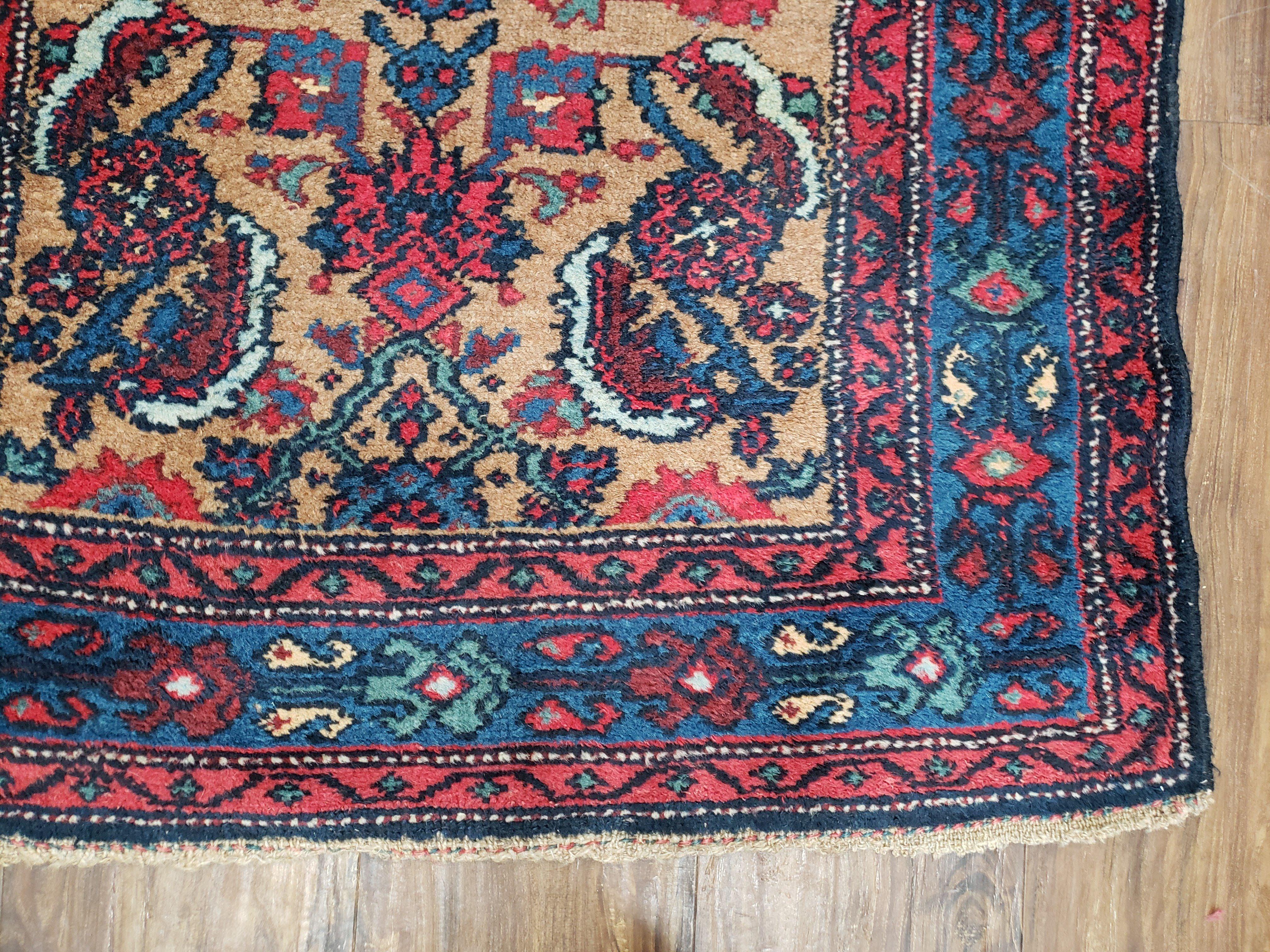 Antique Northwestern Persian Runner Rug, Hand-Knotted, Wool, 2'10" x 10' 2" - Jewel Rugs