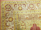 4' 5" X 7' Antique HandmadeTurkish Prayer Melas Oushak Wool Rug Mehrab Nice - Jewel Rugs