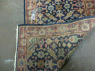 2' 2" X 9' Vintage Handmade Turkish Wool Runner Blue Oriental Rug Nice - Jewel Rugs