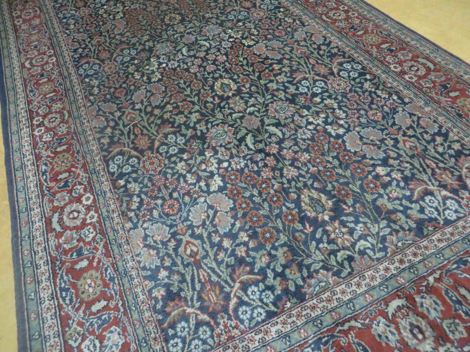 5' X 8' Vintage Handmade Turkish Hereke Wool Floral Rug Carpet Detailed Nice - Jewel Rugs