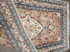 3' X 5' 3" Vintage Hand Made Oriental Floral Medallion Wool Rug Nice - Jewel Rugs