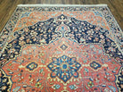 4.5' X 6.5' Handmade Antique Fine Indian Wool Rug Carpet Red - Jewel Rugs