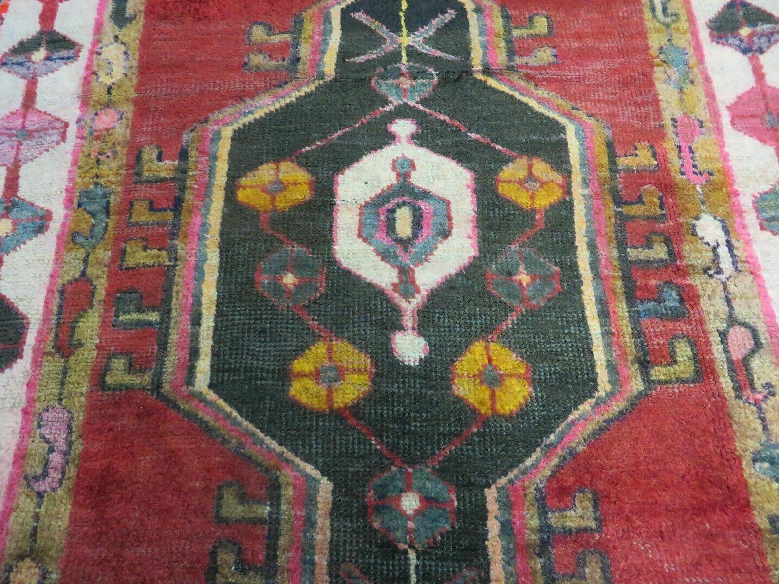 4' X 8' Antique Handmade Turkish Caucasian Kazak Design Wool Rug Veg Dyes Nice - Jewel Rugs