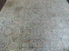 8' X 10' Vintage Handmade India Floral Oriental Top Quality Jaipur Tea Wash - Jewel Rugs