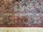 8' 8" X 12' Karastan Multicolor Panel Kirman # 717 Wool Rug American Beauty - Jewel Rugs