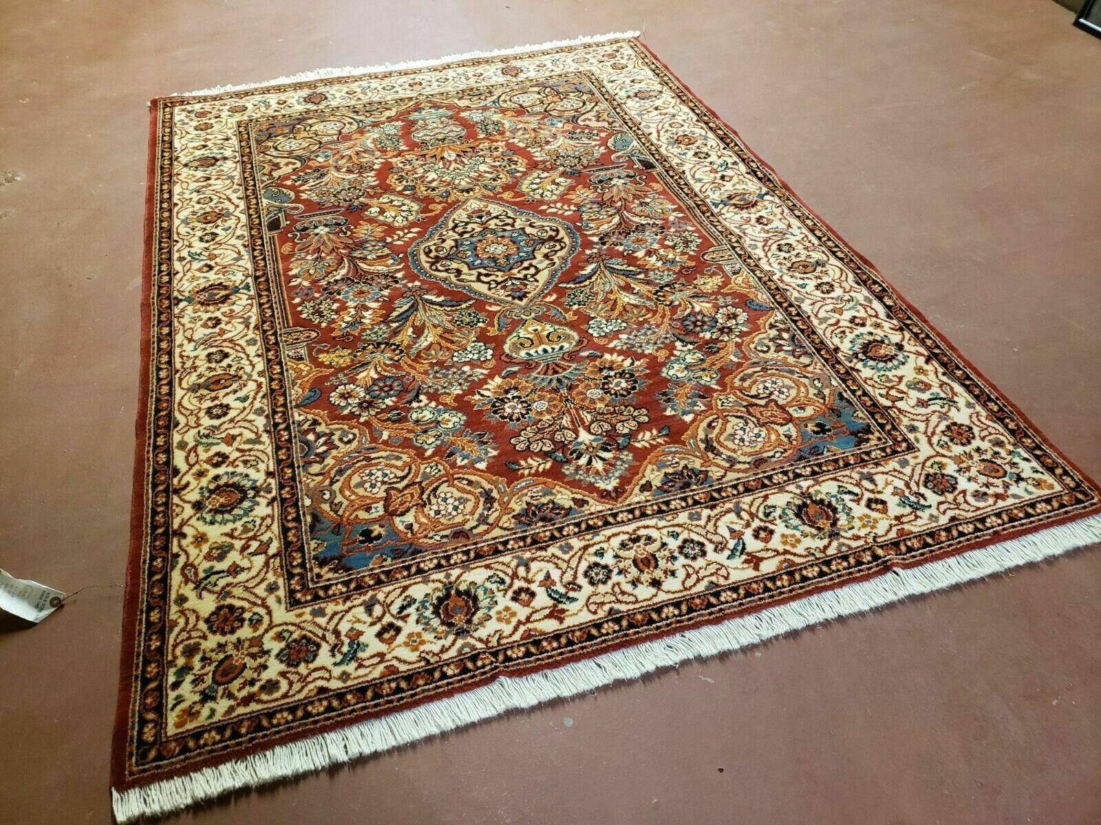 4' 6" X 6' 2" Decor Wool Power Loomed Rug Shalamar Belgium Nice - Jewel Rugs