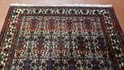 3.6 x 5 Hand-Knotted Vase Rug Floral Turkish Tribal Village Weaving Zagros Vintage Carpet Home Office Wool Area Rug 3x5 Persian Rug 4x5 - Jewel Rugs