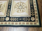 4' X 6' Handmade French Aubusson Savonnerie Garden Design Needlepoint Rug Nice - Jewel Rugs