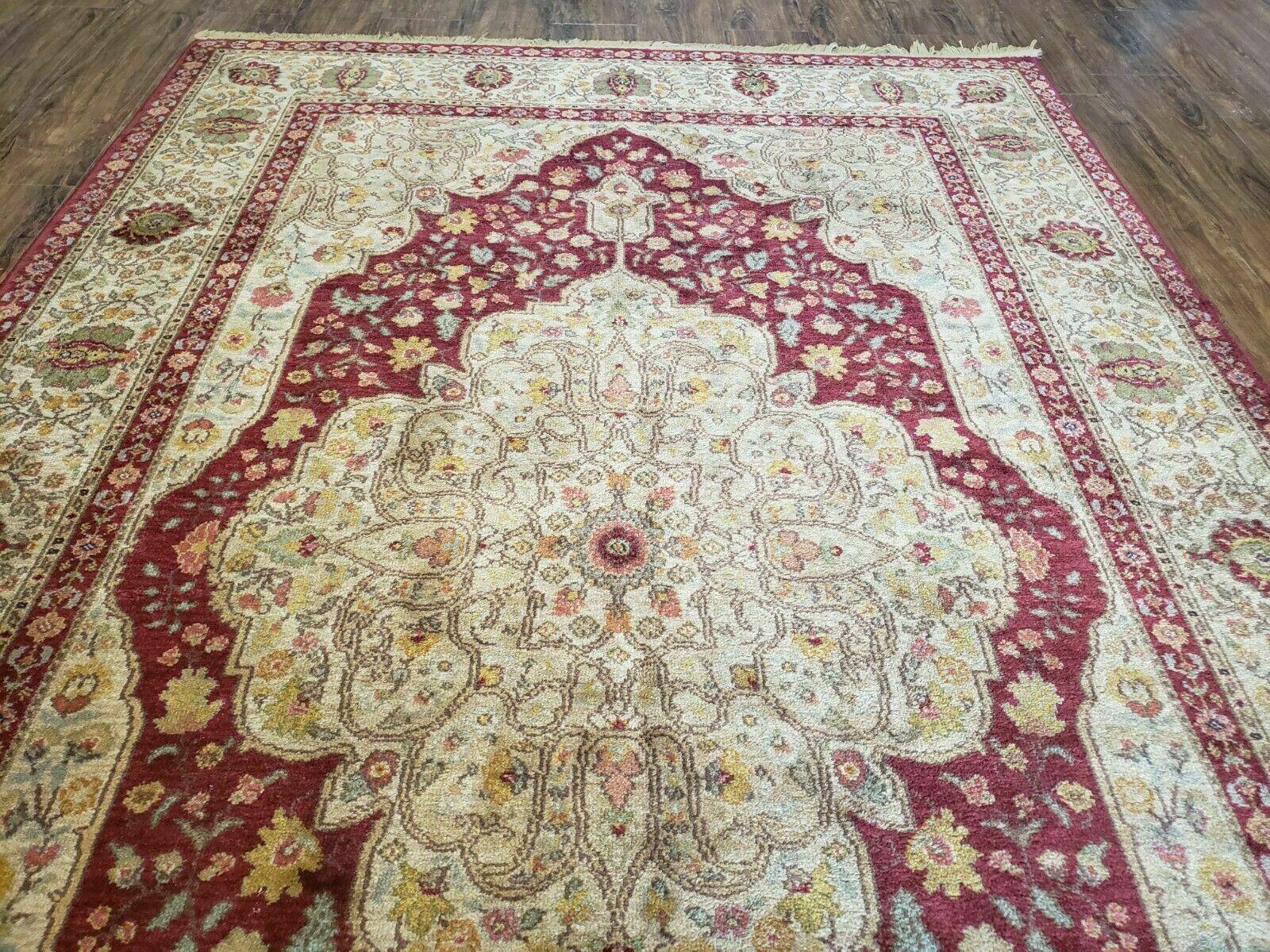 5 '9" X 9' Karastan Antique Legends Pattern Royal American Wool Rug Rare - Jewel Rugs