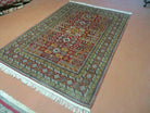 5' X 7' Vintage Hand Made Turkish Perpedil Caucasian Wool Rug Nice - Jewel Rugs