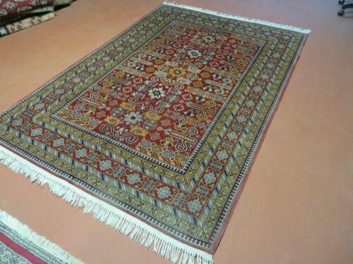 5' X 7' Vintage Hand Made Turkish Perpedil Caucasian Wool Rug Nice - Jewel Rugs