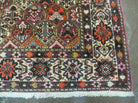 7' X 10' Antique Handmade Indian Wool Rug Floral Oriental Carpet Tribal Nice - Jewel Rugs