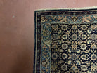 2 X 2 Antique Handmade Wool Rug Mat Allover Organic Dyes Small Oriental Rug - Jewel Rugs