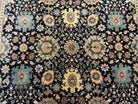 8' 2" X 11' 7" Karastan American Made Willamsburg Wool Rug Pattern #554 Nice - Jewel Rugs