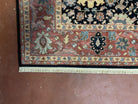 8' 2" X 11' 7" Karastan American Made Willamsburg Wool Rug Pattern #554 Nice - Jewel Rugs