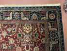 8' 8" X 12' Karastan American Made Samovar Tea Wash Wool Rug 900 -902 Nice - Jewel Rugs