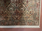 4' 3' X 6' Authentic Karastan American Made Empress Kirman Wool Rug 700/719 (B) - Jewel Rugs