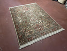 4' 3' X 6' Karastan American Made Empress Kirman Wool Rug 700/719 (C) - Jewel Rugs