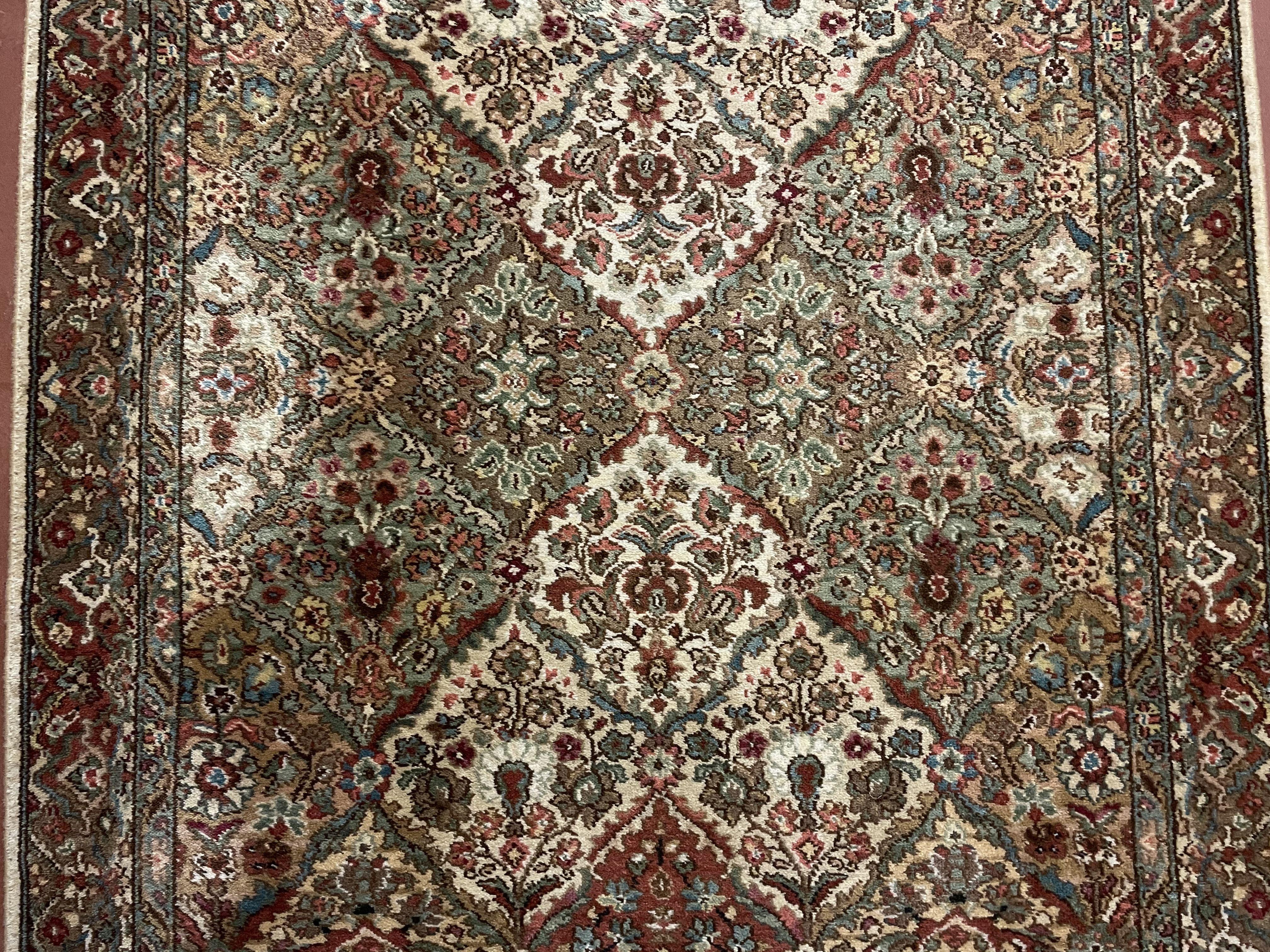 4' 3' X 6' Karastan American Made Empress Kirman Wool Rug 700/719 (C) - Jewel Rugs