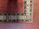 5' 9" X 9' Karastan American Made Ashara Agra Border Wool Rug 549 - 15007 - Jewel Rugs