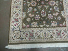 3' X 5' Handmade Indian Jaipur Wool Rug Carpet Nice # 844 Black - Jewel Rugs