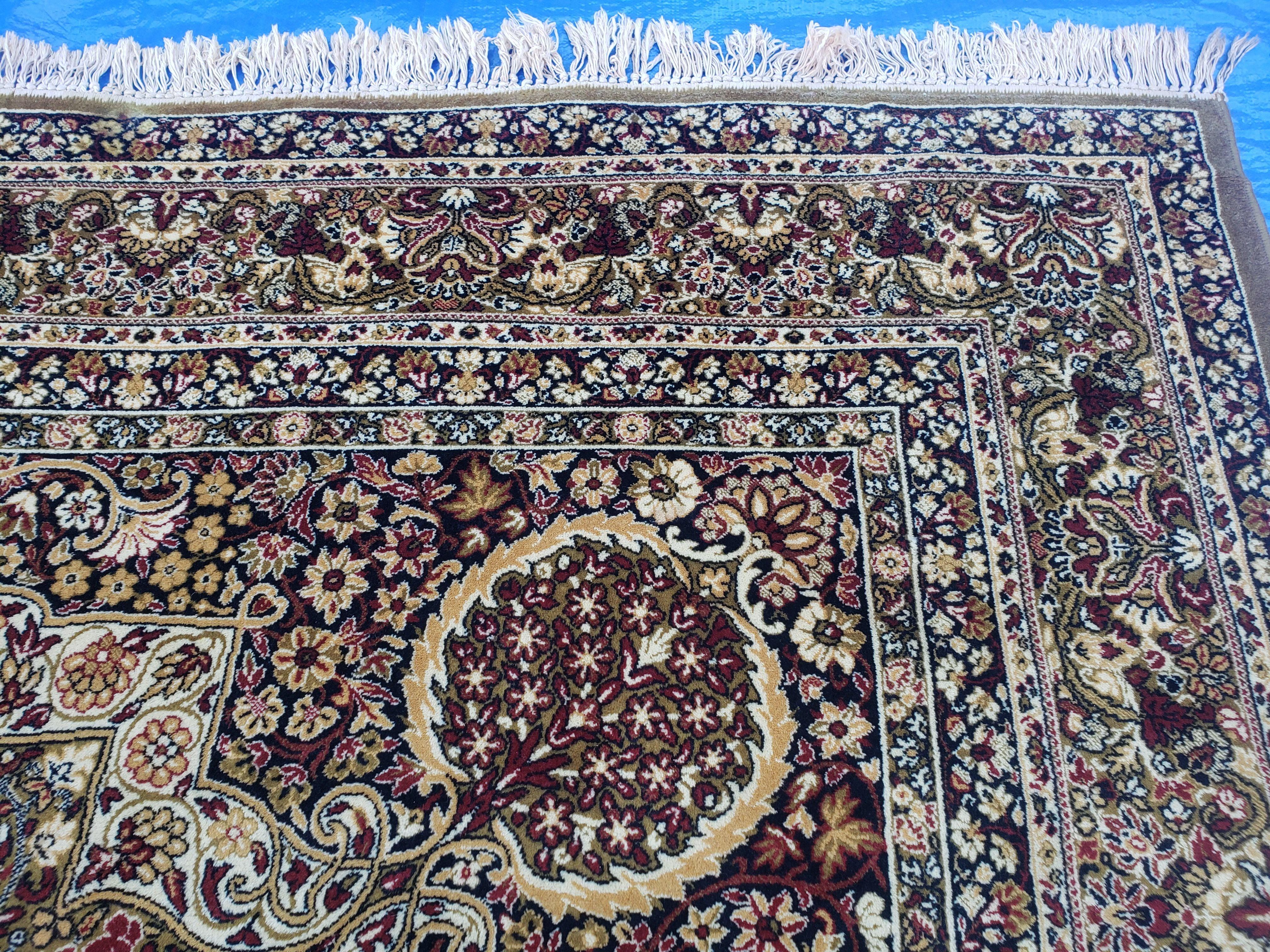 10' x 14' Vintage Power Loomed Couristan European Wool Rug Belgium Made Carpet - Jewel Rugs