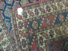 3' 5" X 7' Antique Handmade Caucasian Wool Rug Tribal Nice - Jewel Rugs