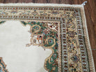 6' X 9' Vintage Handmade India Open Field Tribal Wool Rug Carpet Medallion Nice - Jewel Rugs