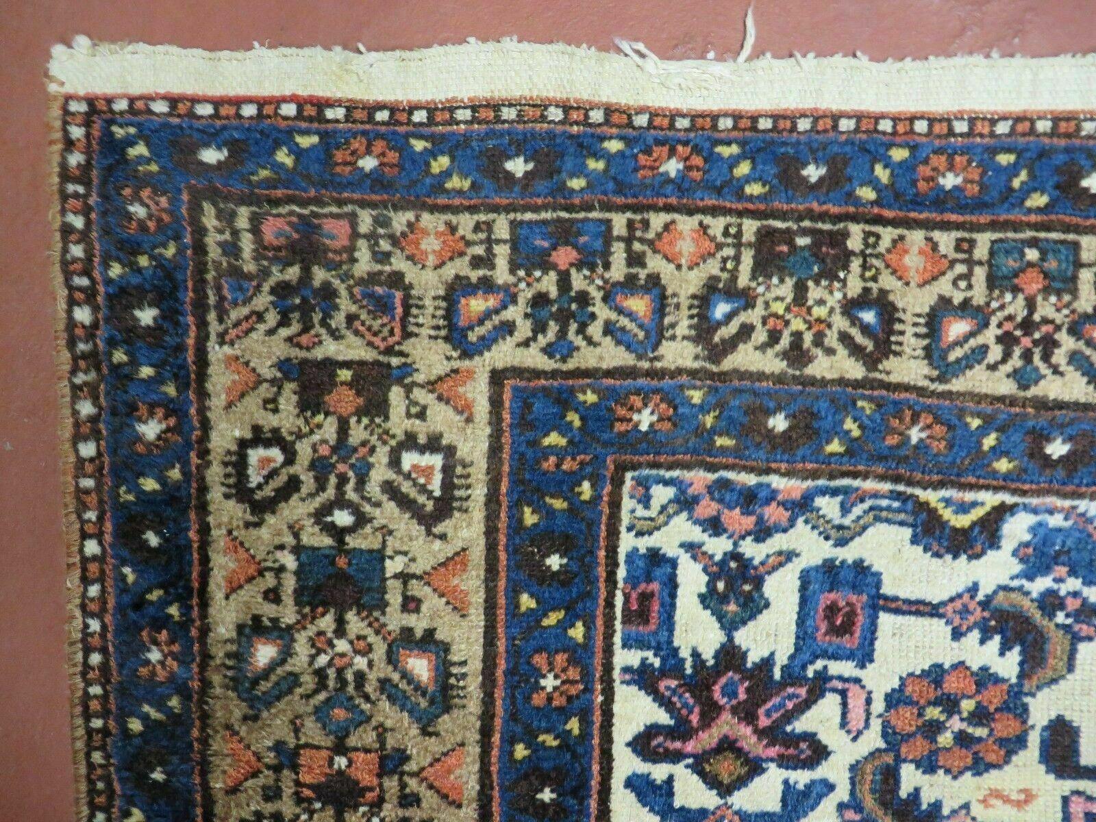 4' X 6' Antique Handmade Turkish Wool Rug Nice - Jewel Rugs