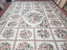 10' X 14' Handmade French Aubusson Savonnerie Design Needlepoint Rug Nice - Jewel Rugs