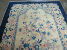 4' X 7' Antique Handmade Chinese Fette Peking Art Deco Wool Rug Butterfly Dragon - Jewel Rugs