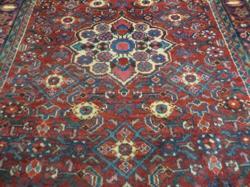 3' X 5' Antique Handmade India Floral Oriental Wool Rug Veg Dyes Nice - Jewel Rugs