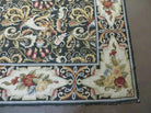 9' X 12' Handmade French Aubusson Savonnerie Needlepoint Wool Rug Floral Beauty - Jewel Rugs