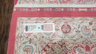 Small Silk Rug Red, Soft Silk Oriental Carpet, New Turkish Rug, Persian Design, Central Medallion, Bamboo Silk, Power-Loomed, 2' 8" x 4' 1" - Jewel Rugs