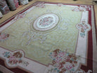 8' X 10' Handmade French Aubusson Savonnerie Design Needlepoint Wool Rug Nice - Jewel Rugs