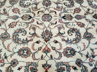 9' X 12' Vintage Handmade India Oriental Wool Rug Carpet Hand Knotted Ivory - Jewel Rugs