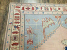 6' X 9' Vintage Handmade Chinese Needlepoint Wool Rug Flat Weave - Jewel Rugs