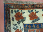 4' X 5' Semi Antique Handmade Fine Turkish Flowers Bouquet Wool Rug Nice - Jewel Rugs