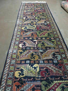 2' 10" X 9' Vintage Handmade Turkish Wool Runner Rug Nice - Jewel Rugs