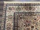 8.8 x 10 Karastan Tabrizz Medallion Rug #900-909, Karastan Samovar Rug, Discontinued Room Sized Wool Karastan Rug, Tea Wash, Persian Design - Jewel Rugs