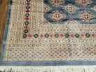 9' X 13' Vintage Handmade Fine Bokhara Turkoman Yamud Pakistan Wool Rug Nice - Jewel Rugs