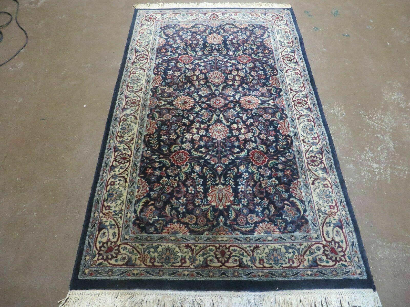 3' X 5' Vintage Handmade Pakistan Wool Rug Carpet Nice JEWEL OF LAHORE - Jewel Rugs