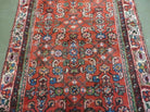 3' X 9' Antique Handmade India Floral Oriental Wool Rug Runner Veg Dye Nice - Jewel Rugs