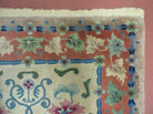 3' X 5' Vintage Art Deco Nichols Handmade Chinese Wool Rug Flowers Vase - Jewel Rugs