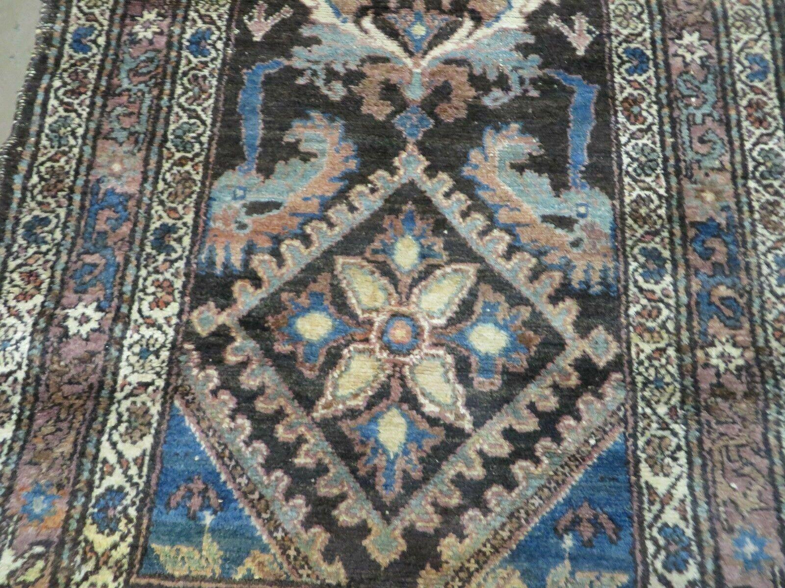 3' X 6' Antique Handmade India Floral Oriental Wool Rug Veg Dyes Nice - Jewel Rugs