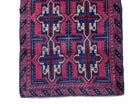 3X5 Vintage Handmade Tribal Wool Rug Balouchi Rug Afghan Rug Red Beige Blue Nice - Jewel Rugs