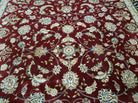 8' X 10' Vintage Handmade India Wool Silk Accents Rug Hand Knotted Organic Nice - Jewel Rugs