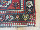 3' 3" X 10' Hand-Knotted Antique Handmade Caucasian Kazak Wool Runner Rug - Jewel Rugs