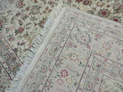 8' X 10' Vintage Handmade Chinese Oriental Floral Wool Rug Silk Accent # 28 Wow - Jewel Rugs