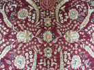 9' X 12 ' Vintage Handmade Peshawar Agra Wool Rug Organic Dyes Nice - Jewel Rugs